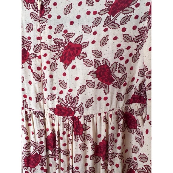Anthropologie Faithfull the Brand Melia Midi Dress Size 2 Small Floral Boho S - Picture 12 of 12